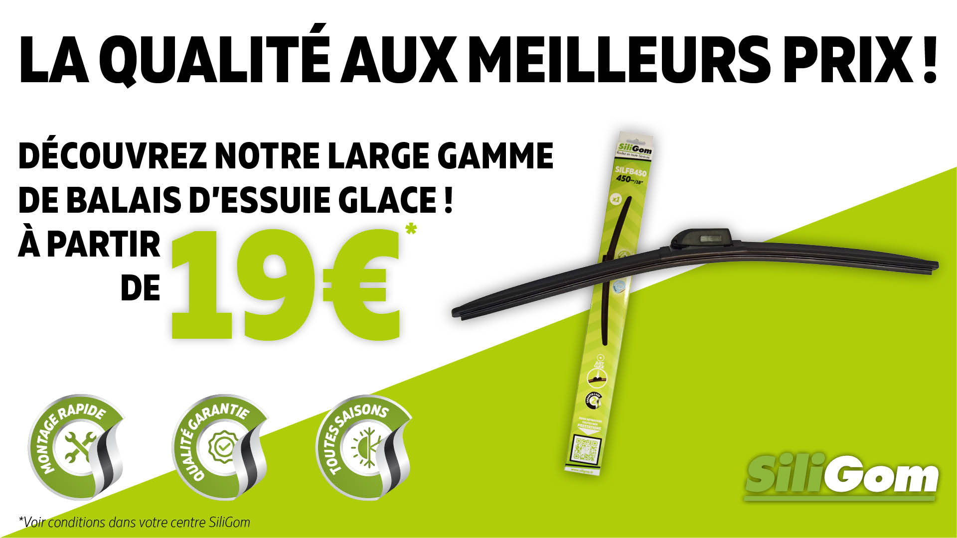 Balais d'essuie glace 