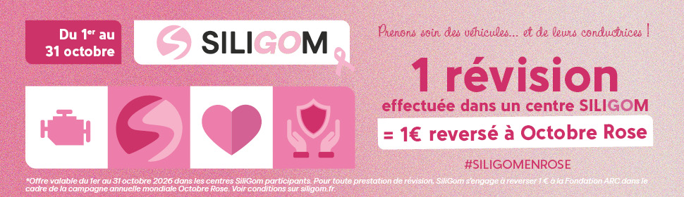 1 révision = 1 € reversé à Octobre Rose