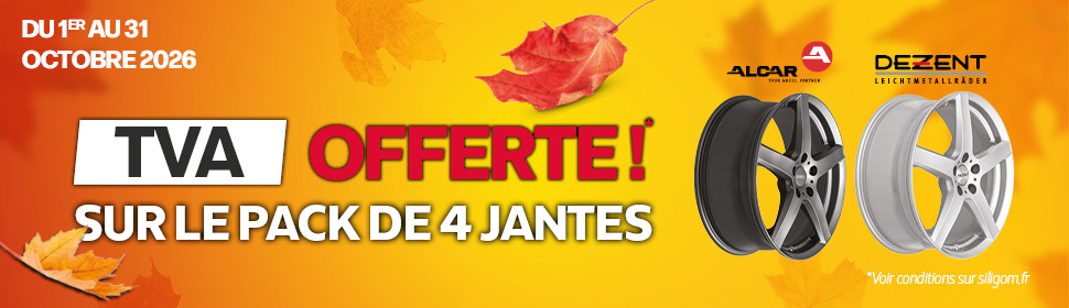 TVA OFFERTE SUR VOS JANTES DEZENT !