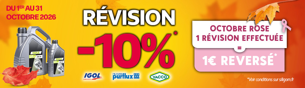 -10% sur votre forfait révision