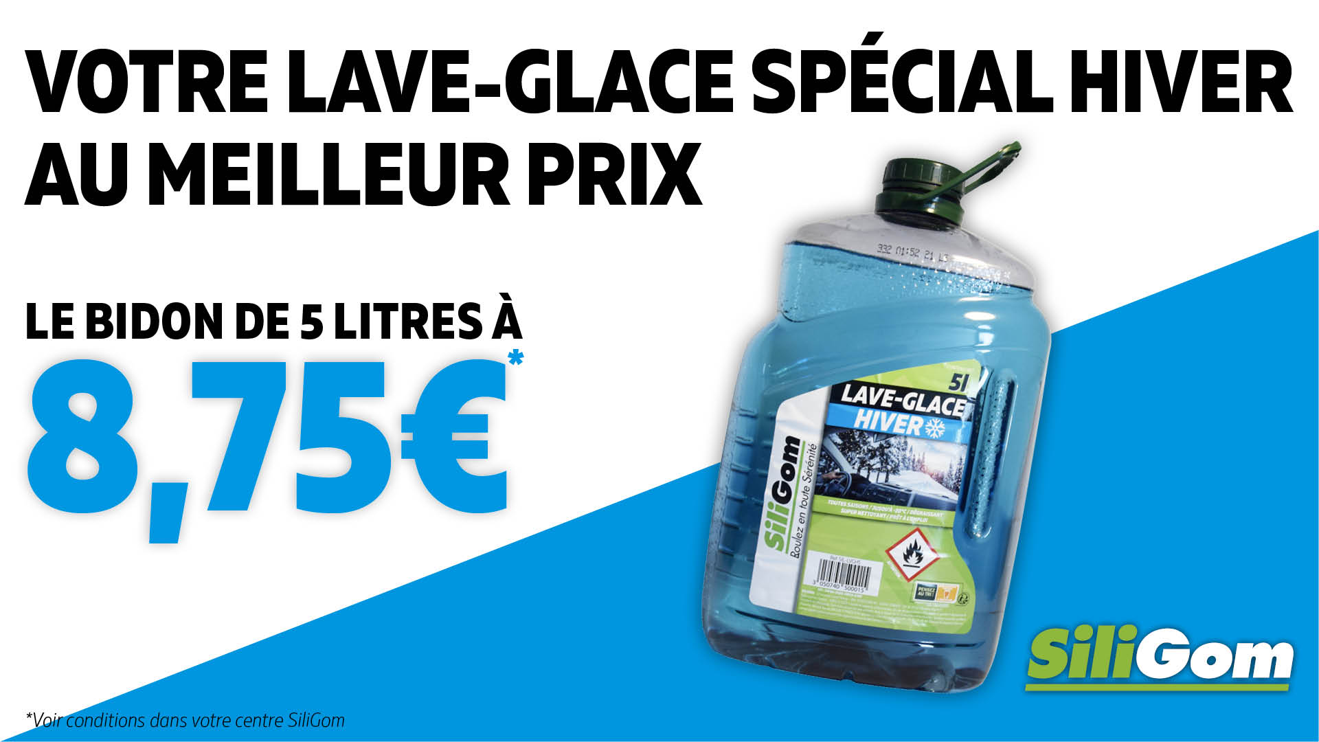Lave-glace SILIGOM hiver, aux meilleurs prix