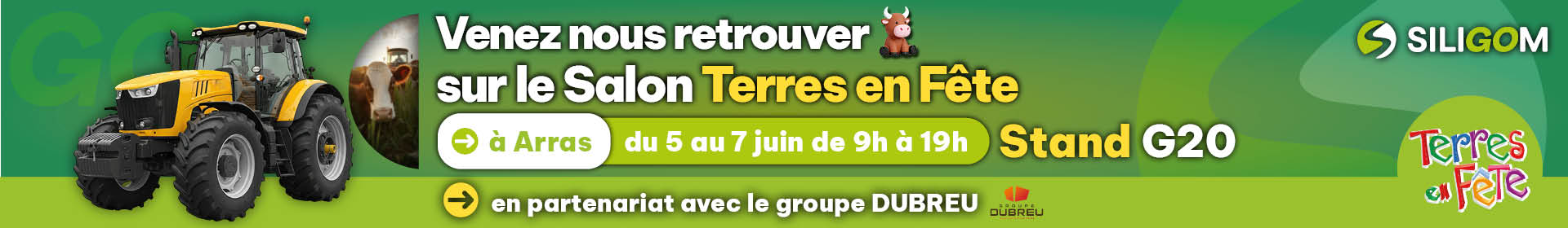SILIGOM présent à Terres en Fête les 6 et 7 juin 2026