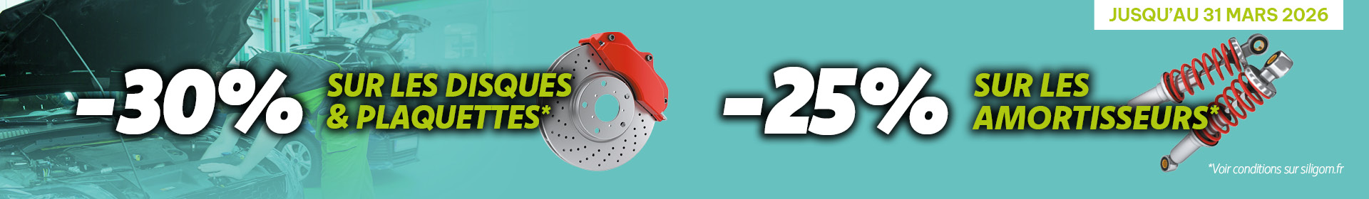 OPE MARS 2026 - FREINAGE ET AMORTISSEURS